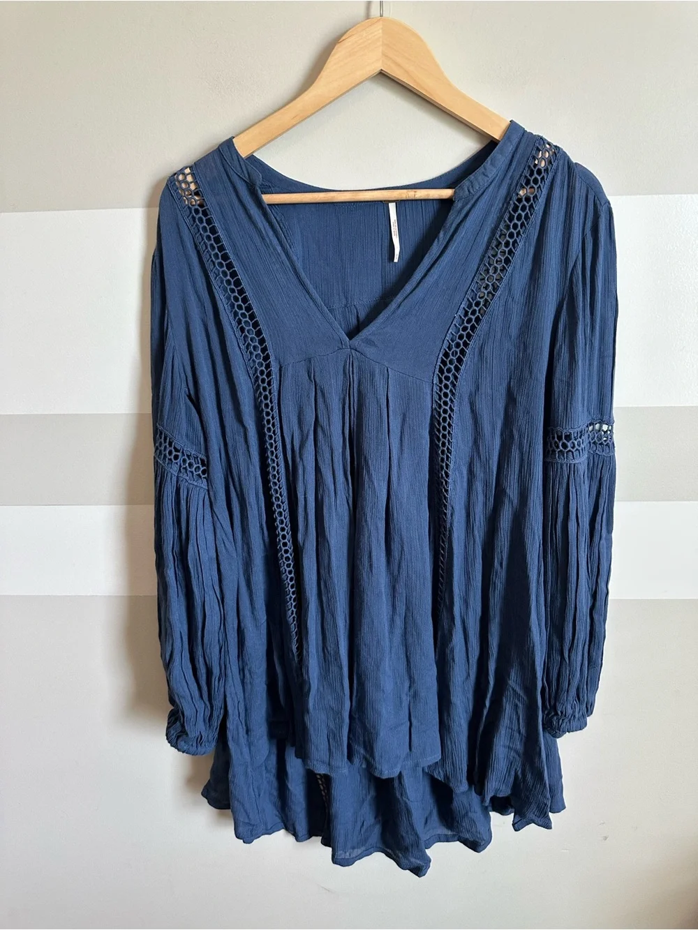 Free People | Babydoll Lace Inset Swing Tunic